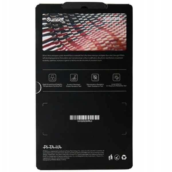 Etui PITAKA Ultra-Slim MagSafe do Samsung Galaxy Z Fold7 sunset