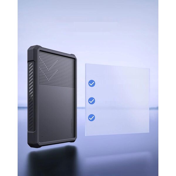 Inateck Festplattengehäuse 2,5" USB 3.2 Silikon Hülle