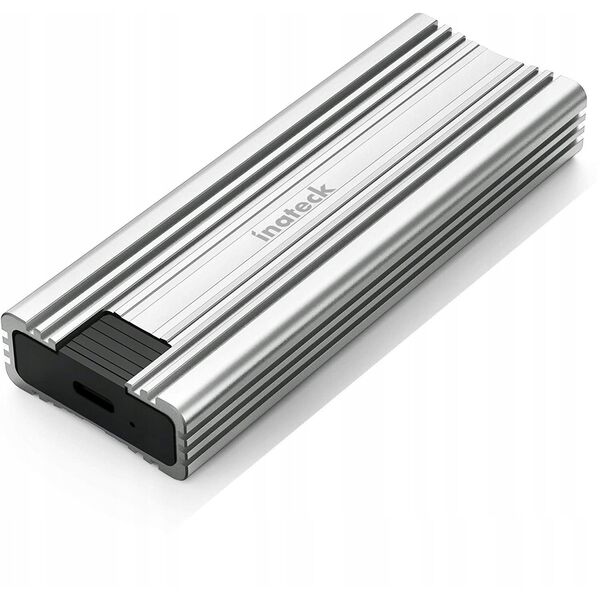 Inateck Festplattengehäuse NVMe M.2 USB 3.2 mit Kühlkissen