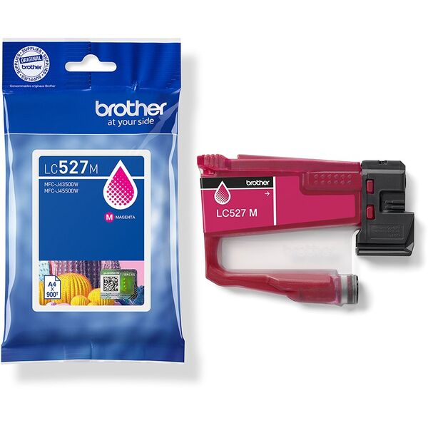 Brother Tintenpatrone LC-527M Magenta (ca. 900 Seiten)