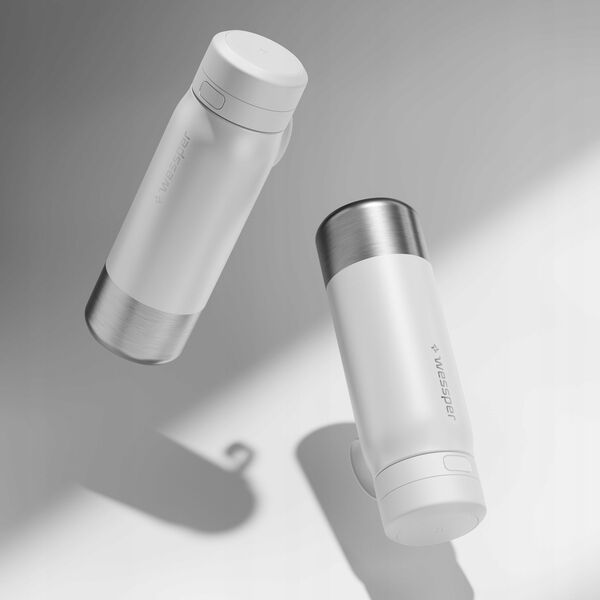 Butelka filtrująca Wessper B2 STAINLESS STEEL Actitex™ 700ml White (WES276-700-WH_K)