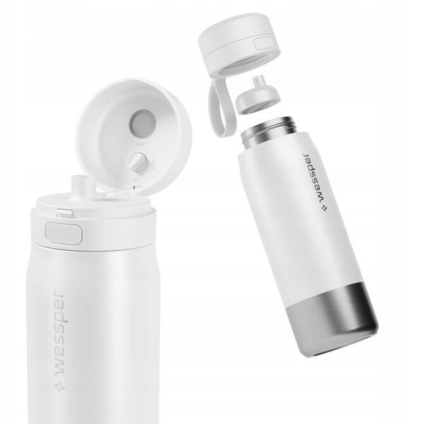 Butelka filtrująca Wessper B2 STAINLESS STEEL Actitex™ 700ml White (WES276-700-WH_K)