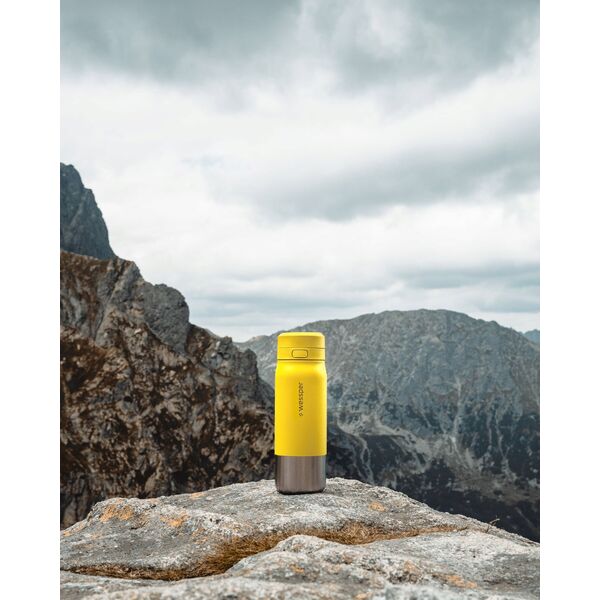 Butelka filtrująca Wessper B2 STAINLESS STEEL Actitex™ 700ml Yellow (WES276-700-YL_K)