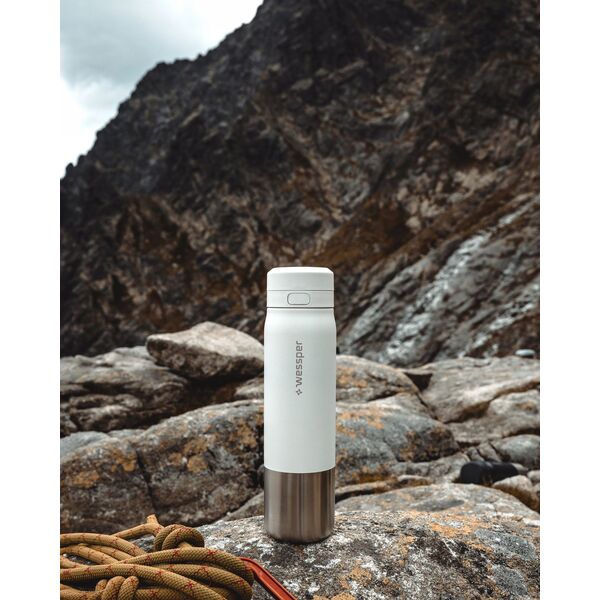 Butelka filtrująca Wessper B2 STAINLESS STEEL Actitex™ 1000ml White (WES276-1000-WH_K)