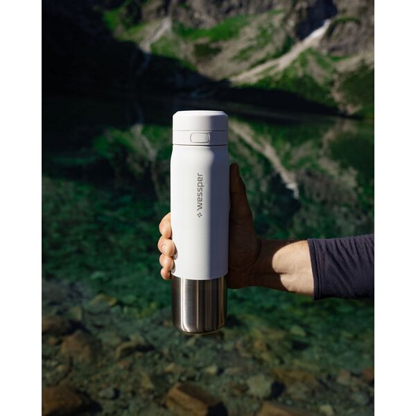 Butelka filtrująca Wessper B2 STAINLESS STEEL Actitex™ 1000ml White (WES276-1000-WH_K)