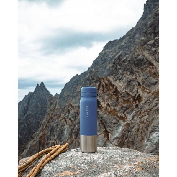 Butelka filtrująca Wessper B2 STAINLESS STEEL Actitex™ 1000ml Blue (WES276-1000-BL_K)