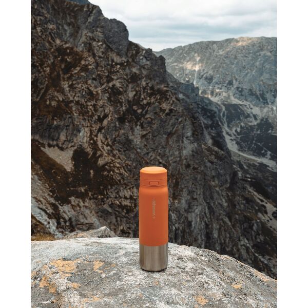Butelka filtrująca Wessper B2 STAINLESS STEEL Actitex™ 1000ml Orange (WES276-1000-OR_K)