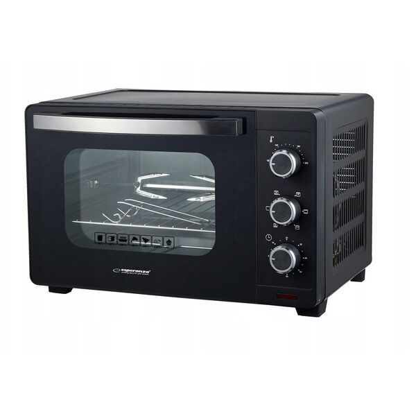 ESPERANZA MINI PIEKARNIK Z KONWEKCJĄ I ROŻNEM NAPOLI 1600W 25L EKO006N