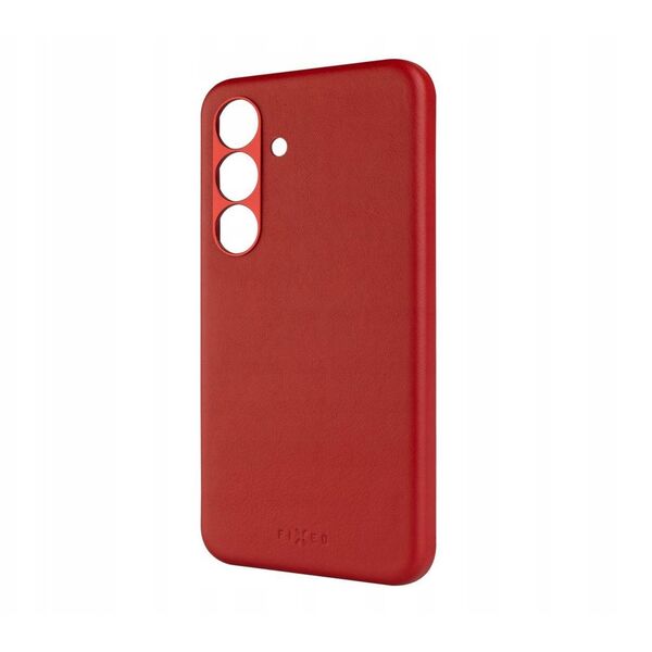 Fixed MagLeather Samsung Galaxy S25 red