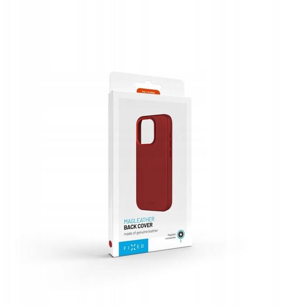 Fixed MagLeather Samsung Galaxy S25+ red