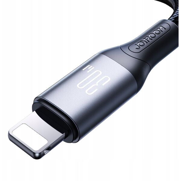 Kabel Joyroom S-A28 Flash Series 30W USB-C - Lightning 1m - czarny