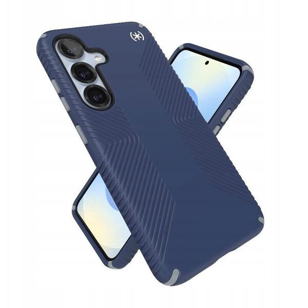 Speck Presidio2 Grip Magnet for Samsung Galaxy S25 / 24 (Coastal Blue/Dust Gray/White)