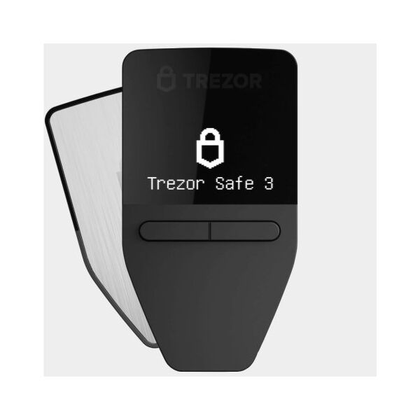 Portfel kryptowalut Trezor Safe 3 - Stellar Silver