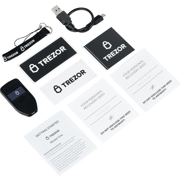 Portfel kryptowalut Trezor Model One - Black