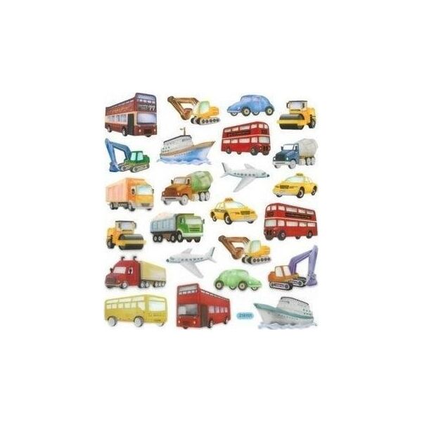 Dalprint Naklejki papierowe - Transport 24szt