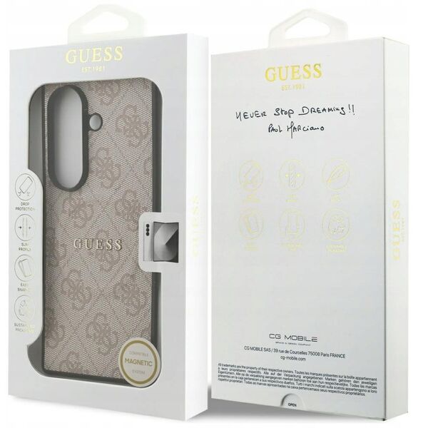 Case Guess 4G Classic MagSafe for Samsung Galaxy Z Fold7 pink