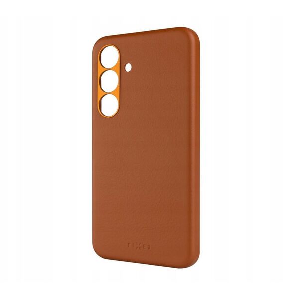 Fixed MagLeather Samsung Galaxy S25 brown
