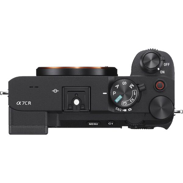 Sony a 7CR, 61 MP, 9504 x 6336 pixels, Exmor R CMOS, 4K Ultra HD, Touchscreen, Black