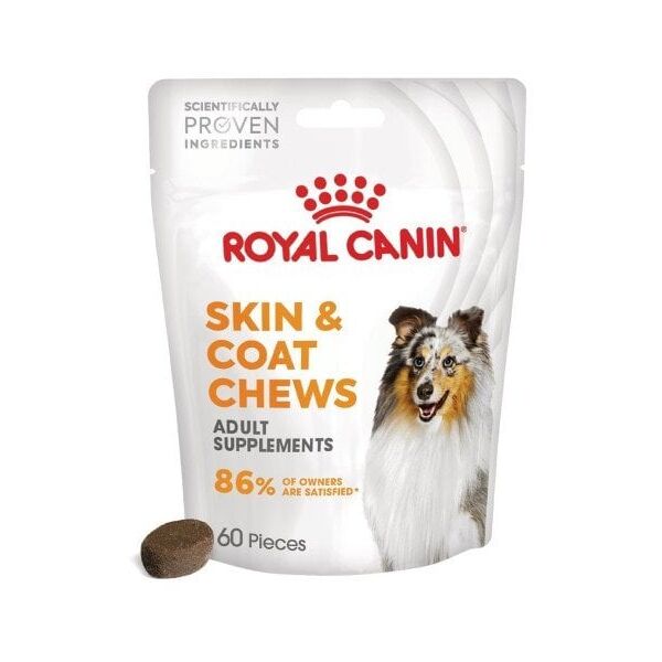ROYAL CANIN Skin & Coat Adult Dog Supplements 240g