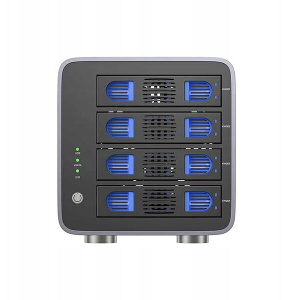 Unitek Obudowa RAID do dysku SATA 2.5''/3.5'' 8 trybów 80TB USB-C