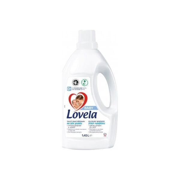 Lovela Lovela Baby, Płyn do prania białych tkanin, 1,45 l