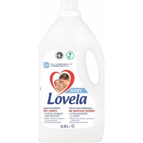 Lovela Lovela Baby, Mleczko do prania kolorowych tkanin, 2,9 l