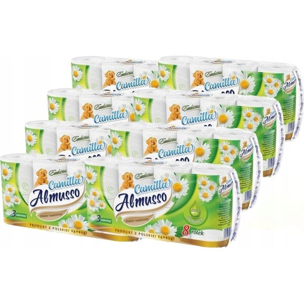 Almusso Papier toaletowy zapachowy Almusso 8 szt. rumianek