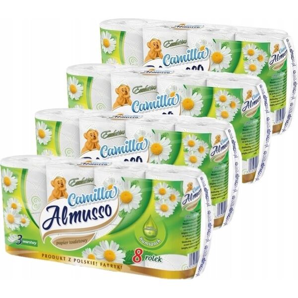 Almusso Papier toaletowy zapachowy Almusso 8 szt. rumianek