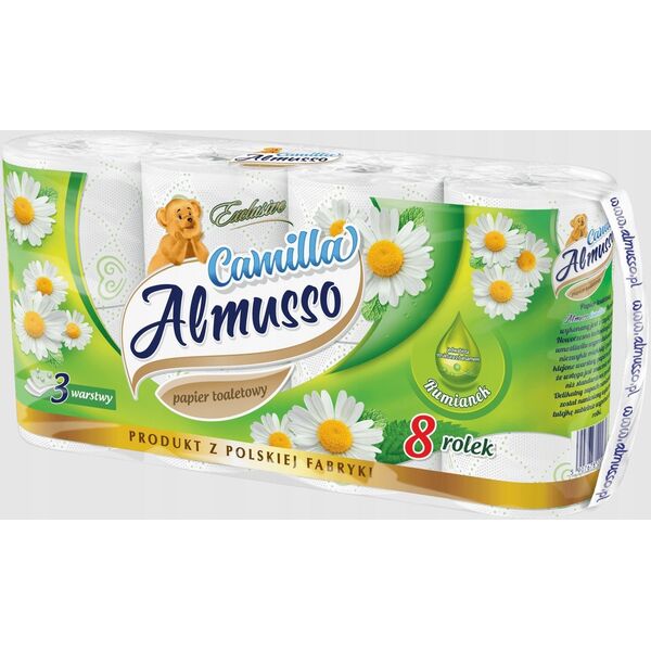 Almusso Papier toaletowy zapachowy Almusso 8 szt. rumianek