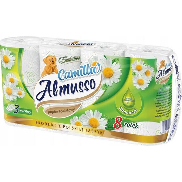 Almusso Papier toaletowy zapachowy Almusso 8 szt. rumianek