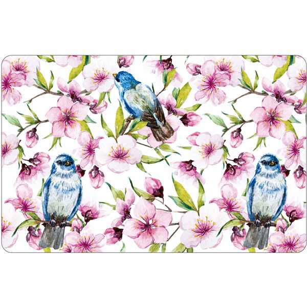 Galda paliktnis 43 5x28cm zilputnini 8032636660022