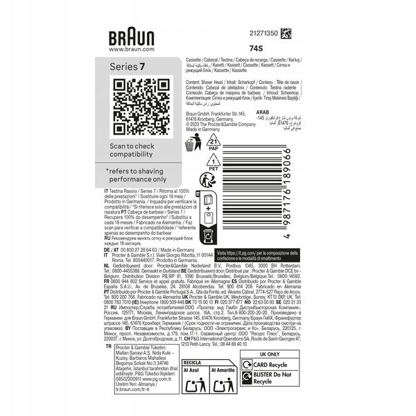Braun Kombipack 74S