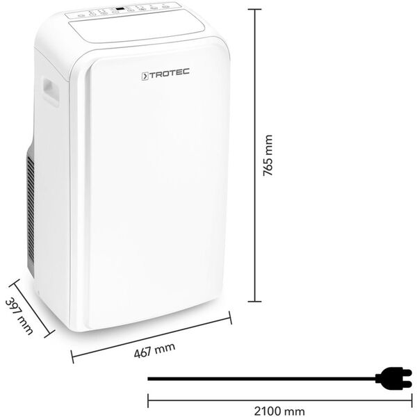 Mobilus oro kondicionierius Trotec PAC 3910 X Wi-Fi