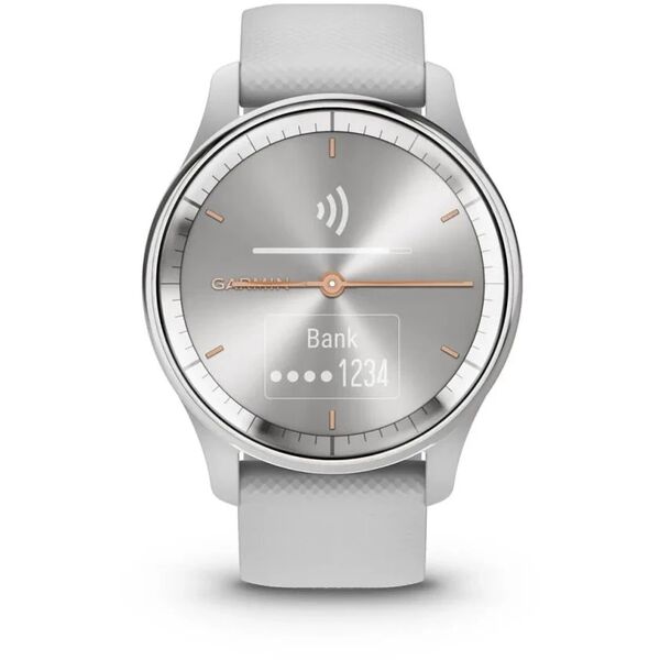 Zegarek sportowy Garmin Vivomove Trend Srebrny (010-02665-03)