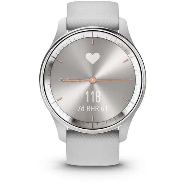Zegarek sportowy Garmin Vivomove Trend Srebrny (010-02665-03)