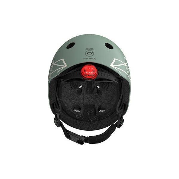 Scoot and Ride Kask dla dzieci 1-5 lat rozm. XXS-S, kolor: Green Lines