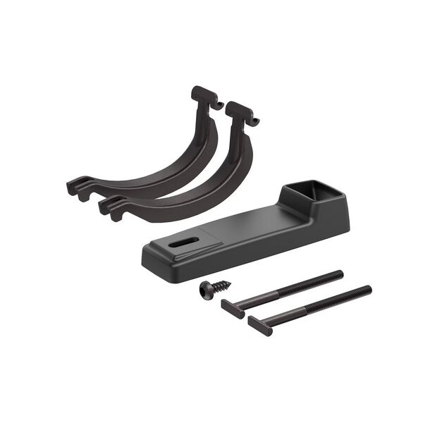 Thule 889900, Βάση μεταφοράς ποδηλάτου, Στερέωση οροφής, Μαύρο