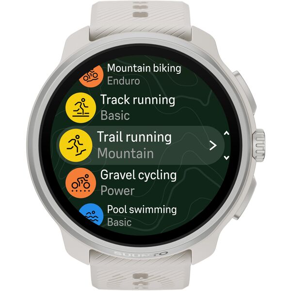 Zegarek sportowy Suunto Race 2 Feather Gray