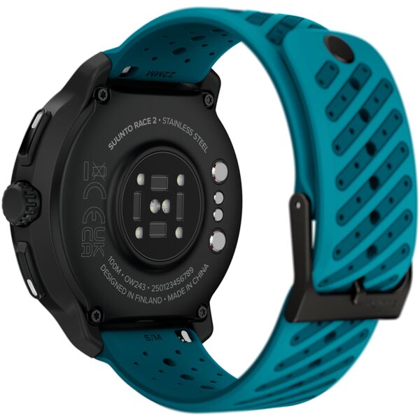 Zegarek sportowy Suunto Race 2 Wave Blue