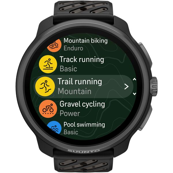 Zegarek sportowy Suunto Race 2 Titanium Black