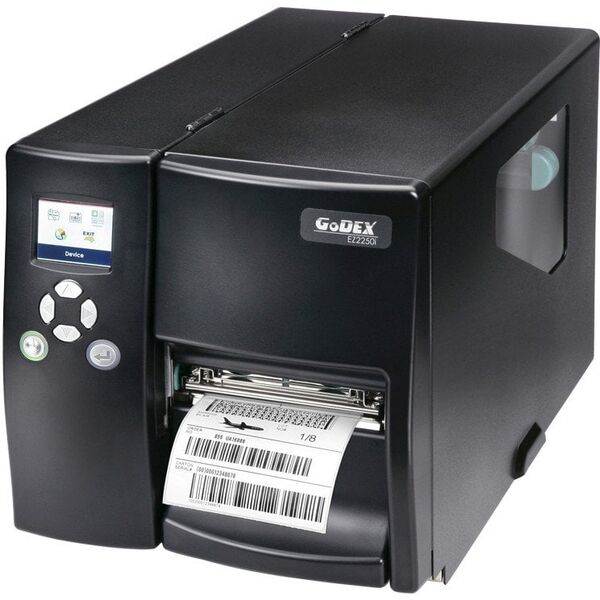 Drukarka etykiet Godex EZ2250i/203dpi/termotransferowa/USB/USB Host/RS232/Ethernet