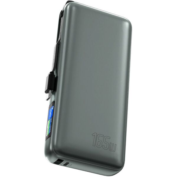 Powerbank 4smarts Enterprise 20000mAh 165W ze zintegrowanym kablem USB-C szary