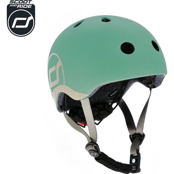 ScootAndRide Kask dla dzieci 1-5 lat Forest r. XXS-S (96361)