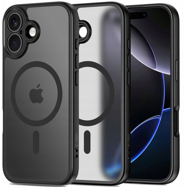 Etui Tech-Protect BasicMag MagSafe do Apple iPhone 17 Matte Black