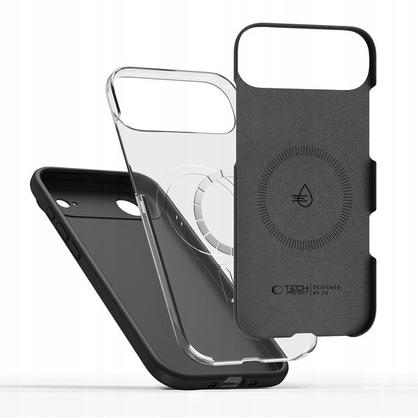 Etui Tech-Protect Silicone MagSafe do Apple iPhone 17 Air Black