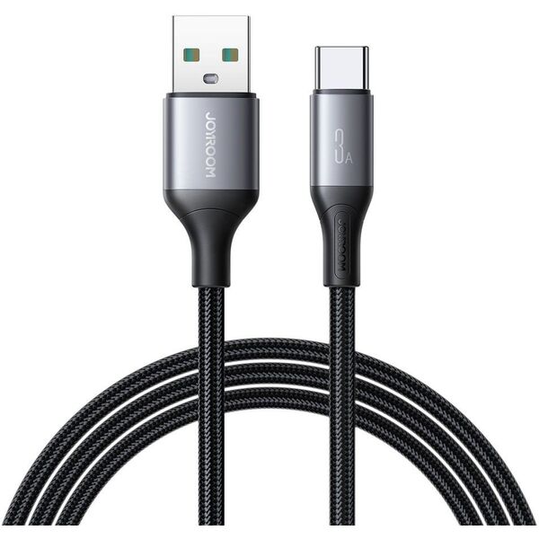Kabel Joyroom S-A28 Flash Series 3A USB-A - USB-C 1m - czarny