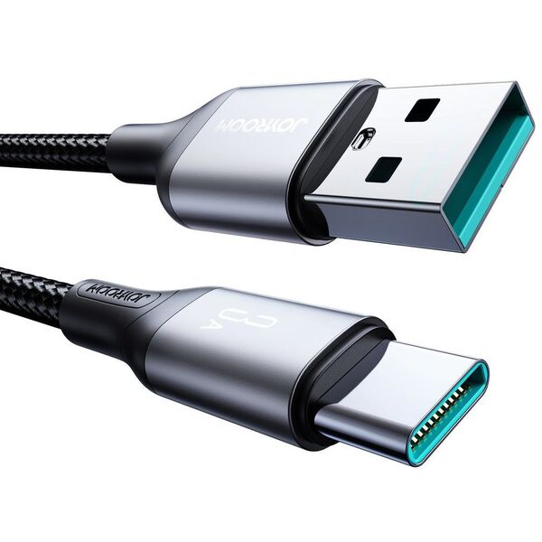 Kabel Joyroom S-A28 Flash Series 3A USB-A - USB-C 1m - czarny