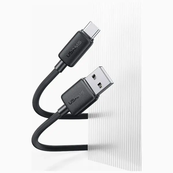 Kabel USAMS KY Series US-SJ693 3A USB-C  do USB-A 2m biały