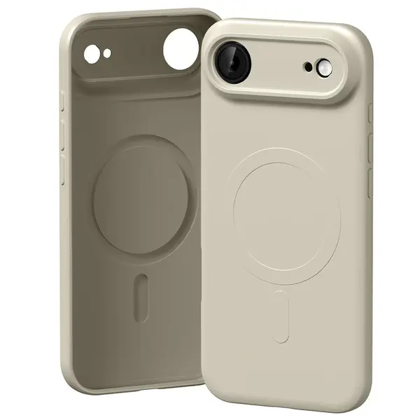Etui Mercury Semi-Silicone MagSafe do iPhone 17 Air kamienny