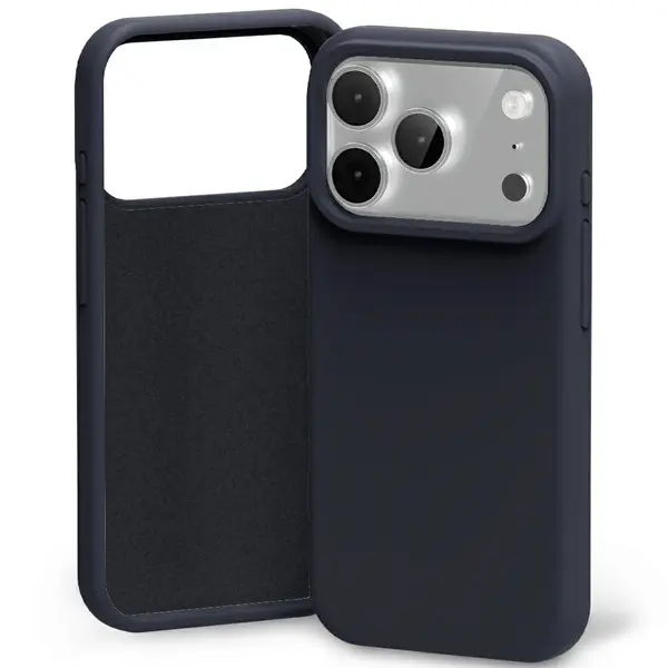 Etui Mercury Silicone do iPhone 17 Pro granatowy